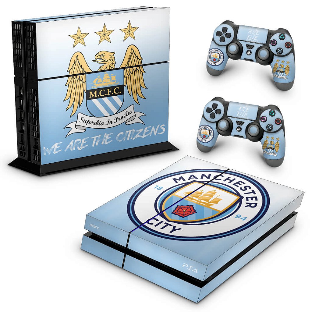 Manchester City PS4 Controller Skin