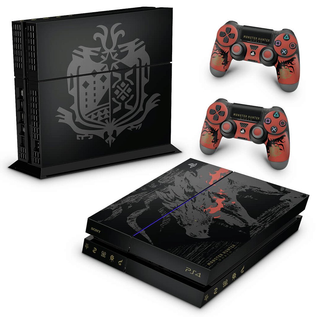 PS4 Pro Skin - Monster Hunter Edition - Pop Arte Skins