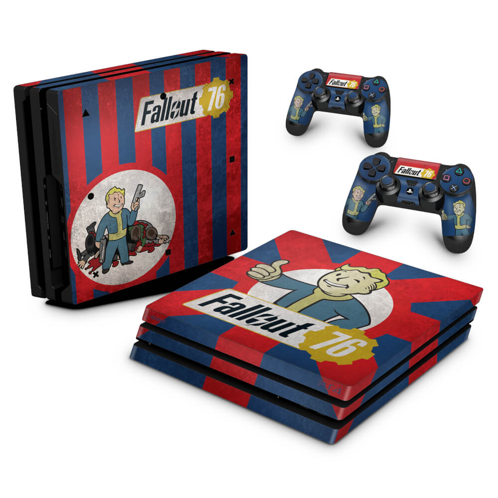 PS4 Pro Skin - Fallout 4 - Pop Arte Skins