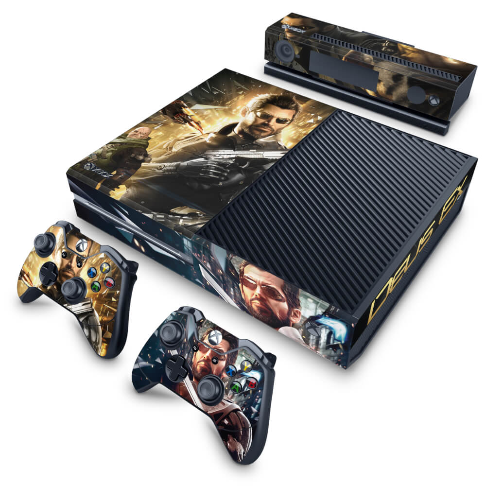 Xbox One X Skin Deus Ex Mankind Divided Pop Arte Skins