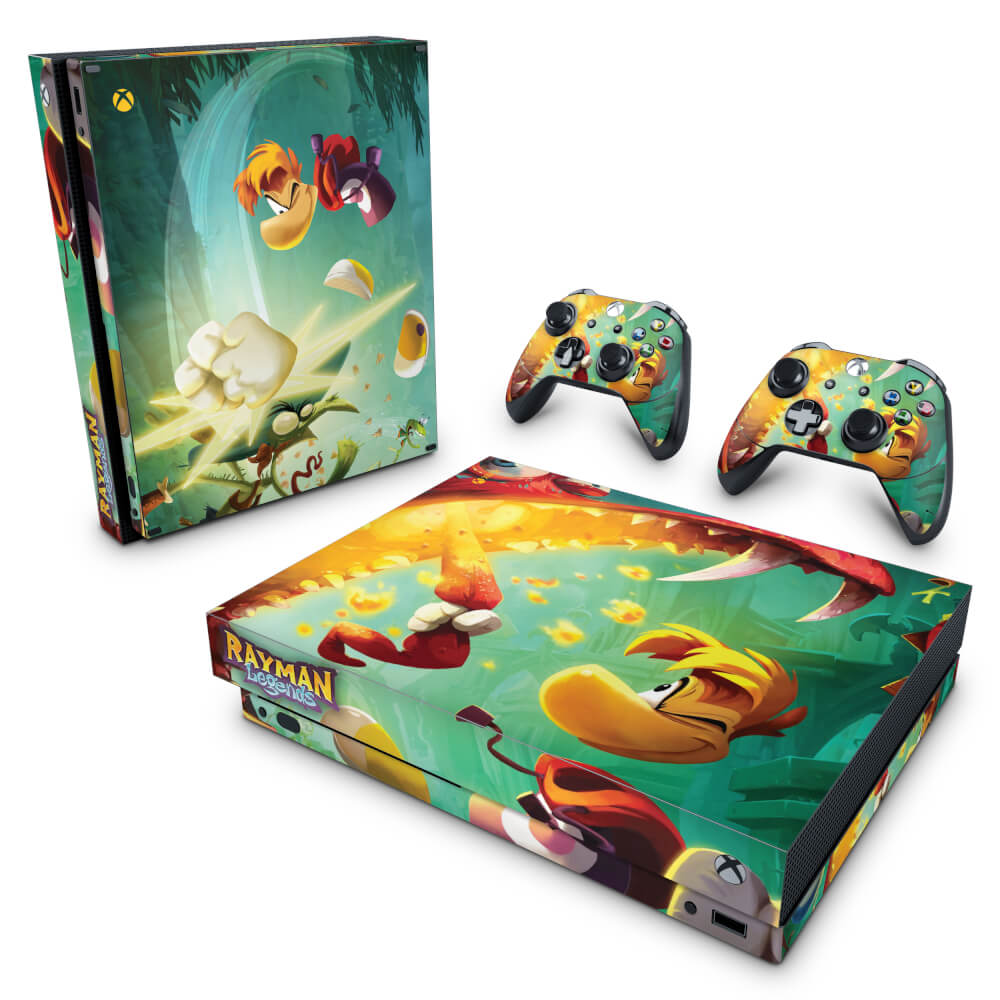 Rayman Legends Todas as Skins dos Personagens XBOX ONE 