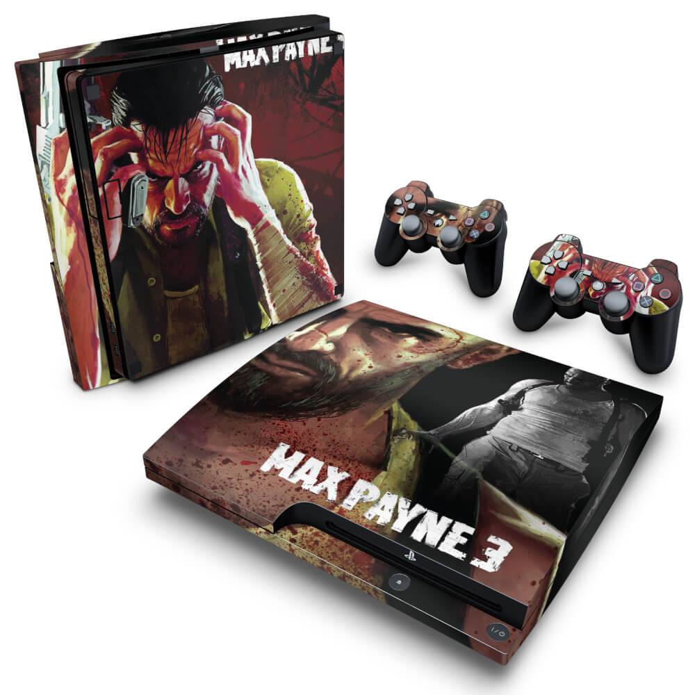 Capa Case e Skin Adesivo Compatível PS3 Controle - Max Payne 3 - Pop Arte  Skins - Capa para PS4 - Magazine Luiza