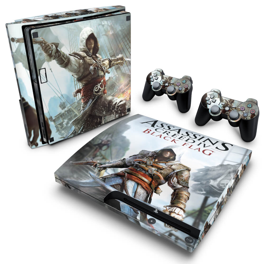 Capa PS3 Controle Case - Assassins Creed Rogue - Pop Arte Skins