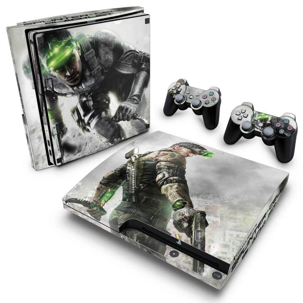 Xbox 360 Slim Skin - Splinter Cell Black List - Pop Arte Skins