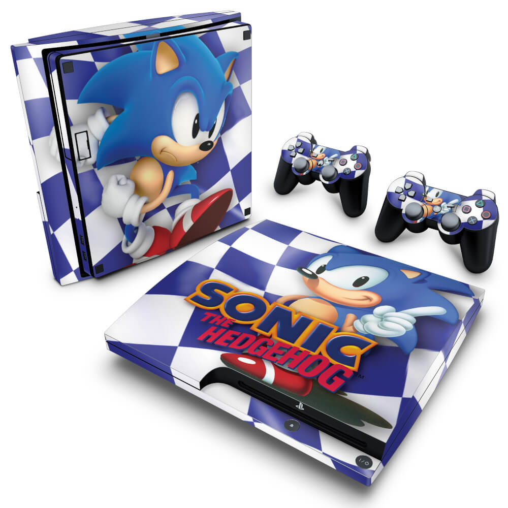 Skin PS4 Controle - Sonic The Hedgehog - Pop Arte Skins