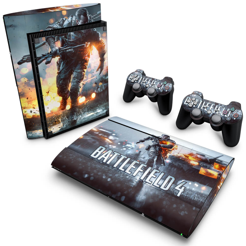 PS3 Slim Skin - Battlefield 4 - Pop Arte Skins