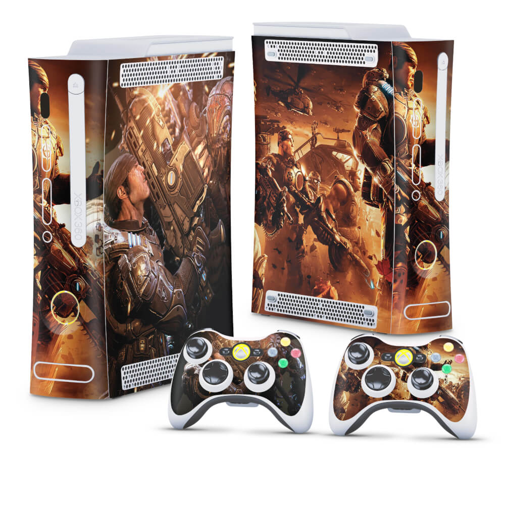 Xbox 360 Fat Skin - Attack on Titan #A - Pop Arte Skins