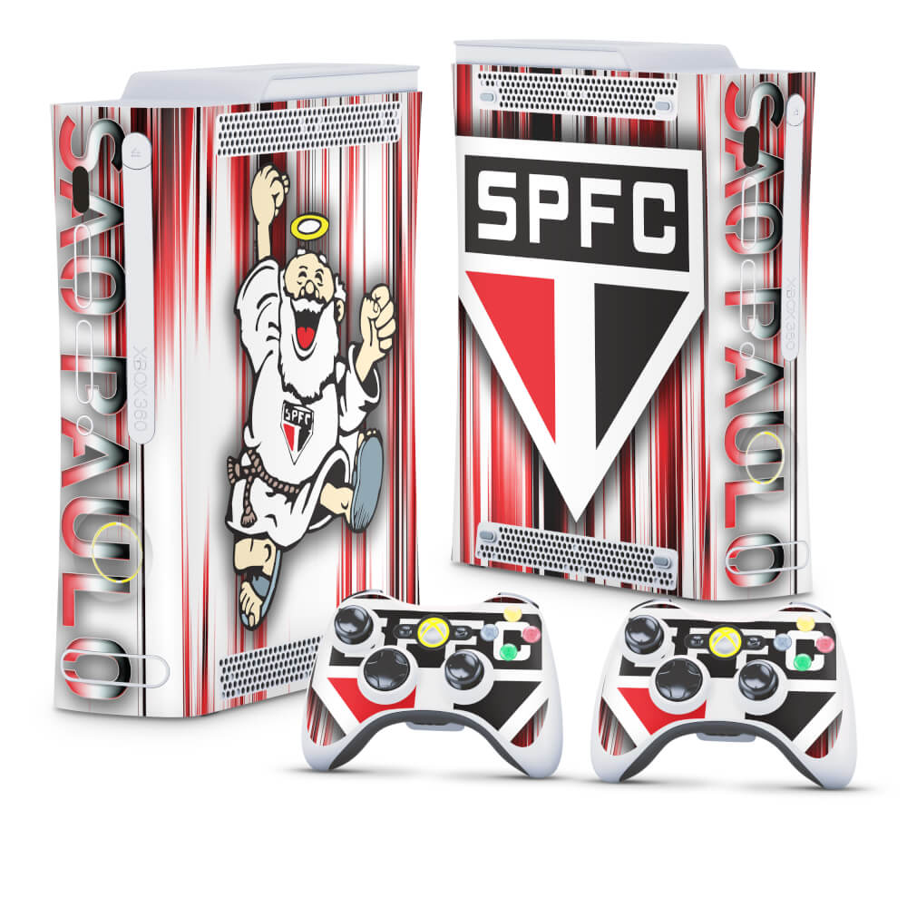 Comunicamp Etiquetas e Soluções Gráficas - Skin Adesivo Personalizado Xbox  360 Fat (Arcade)