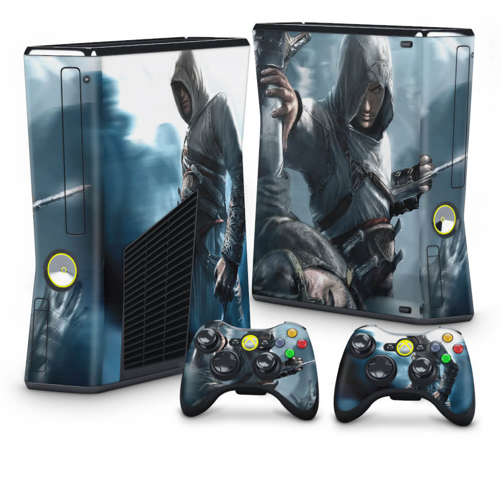 Xbox 360 Slim Skin - Ghost Rider - Motoqueiro Fantasma #A - Pop Arte Skins