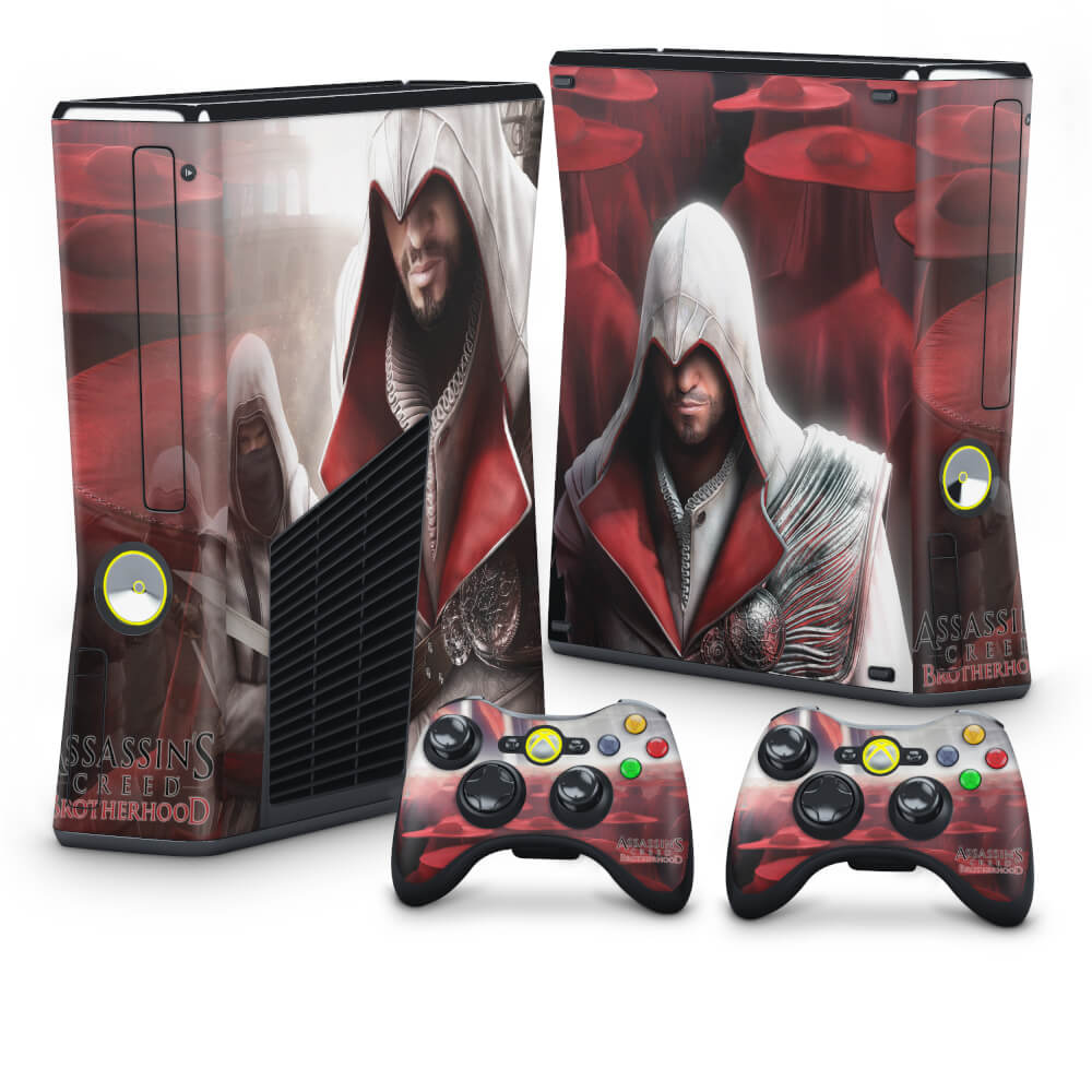 Xbox 360 Slim Skin - Ghost Rider - Motoqueiro Fantasma #A - Pop Arte Skins