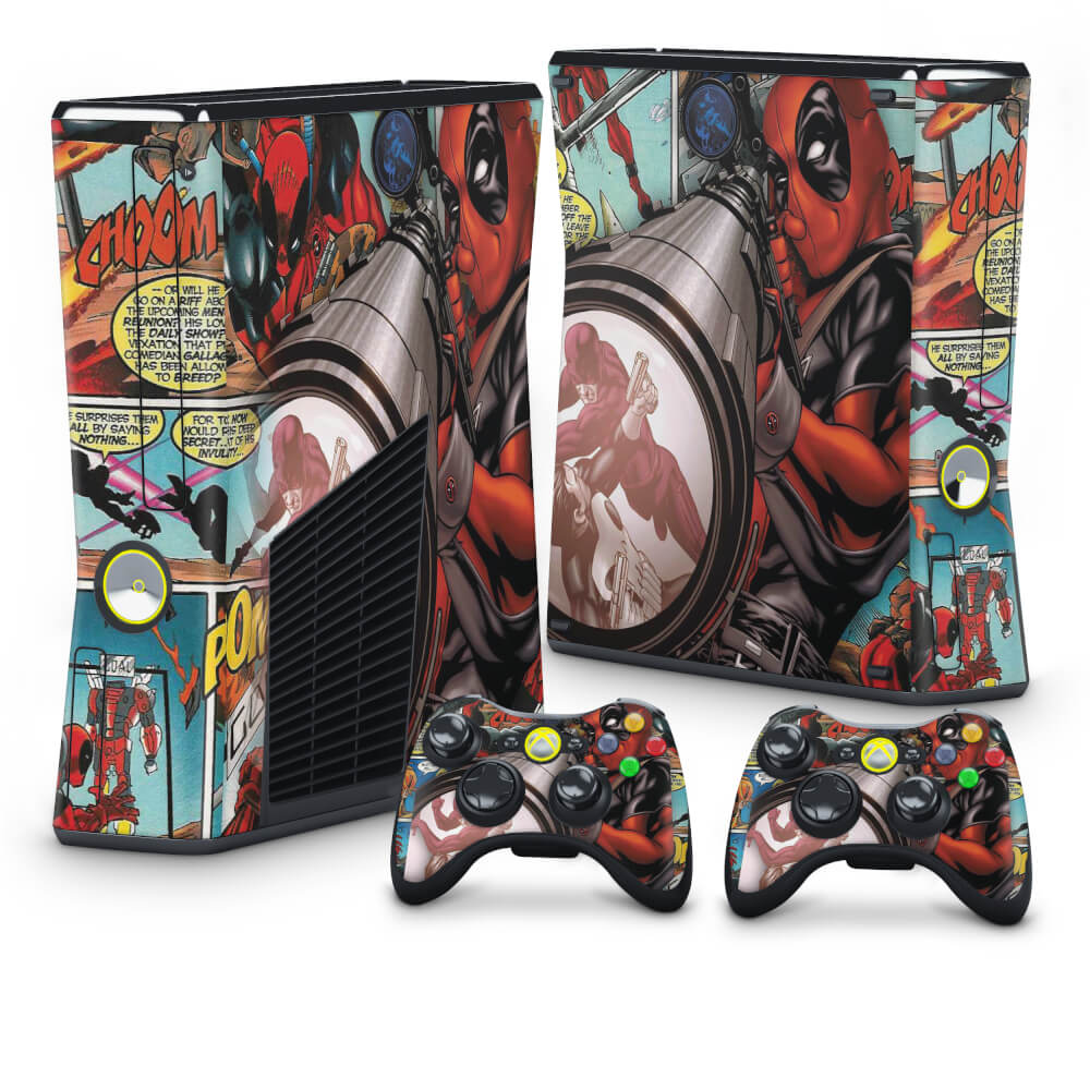 Xbox 360 Super Slim Skin - Película Transparente - Pop Arte Skins