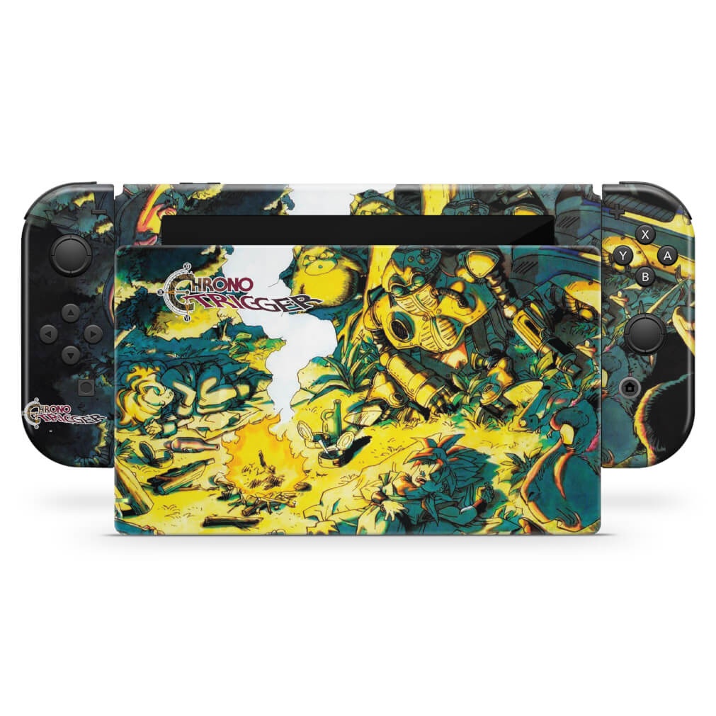 Capa Anti Poeira e Skin Nintendo Switch - Zelda Ocarina Of Time em