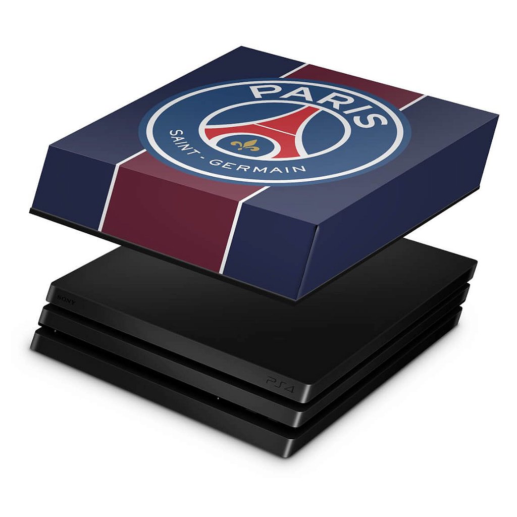 PS4 Slim Capa Anti Poeira Paris Saint Germain Neymar Jr PSG