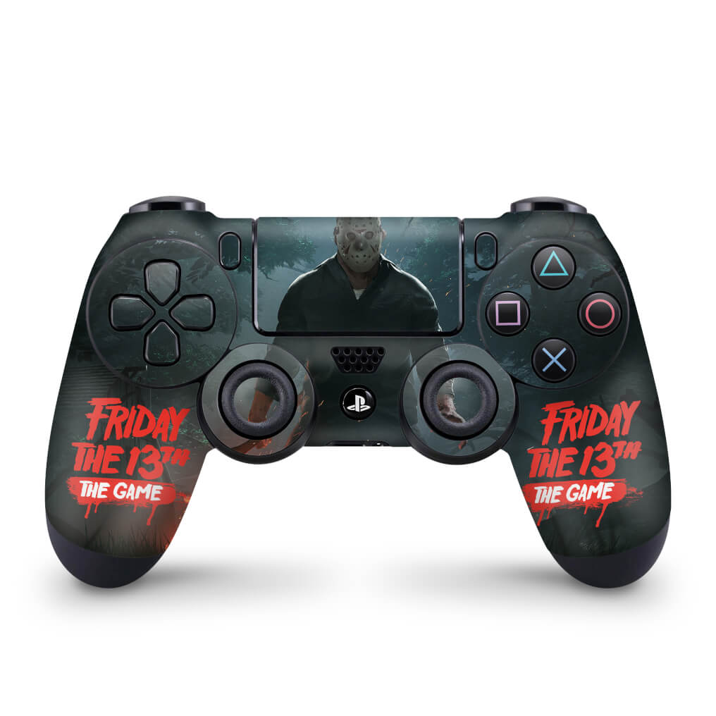 KIT PS4 Fat Skin e Capa Anti Poeira - Friday The 13Th The Game Sexta-Feira  13 - Pop Arte Skins