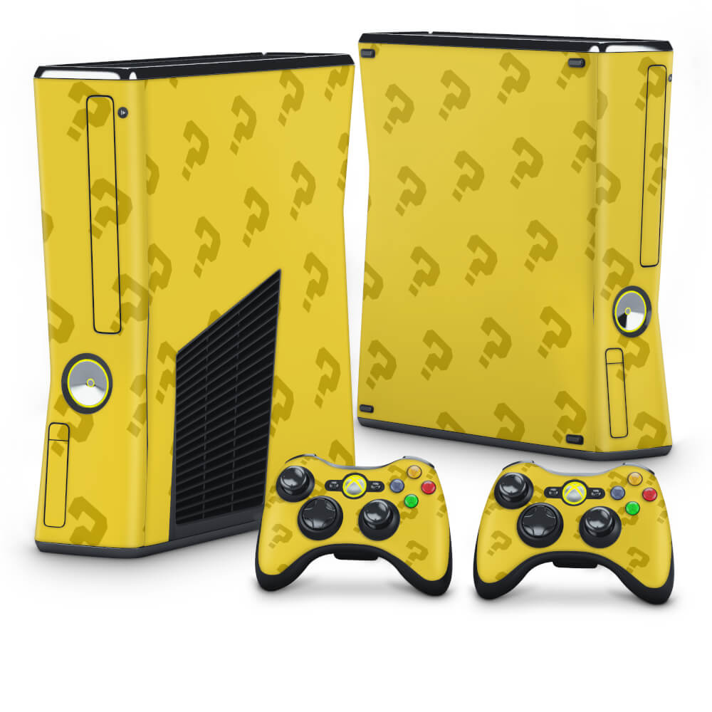 Xbox 360 Super Slim Skin - Fibra de Carbono Preto - Pop Arte Skins