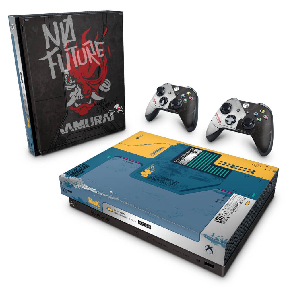 Xbox One Slim Skin Cyberpunk 2077 Bundle