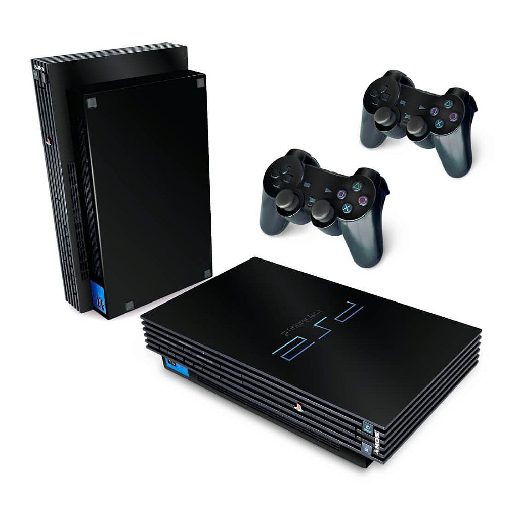 Adesivo Compatível Xbox 360 Super Slim Skin - Preto Black Piano