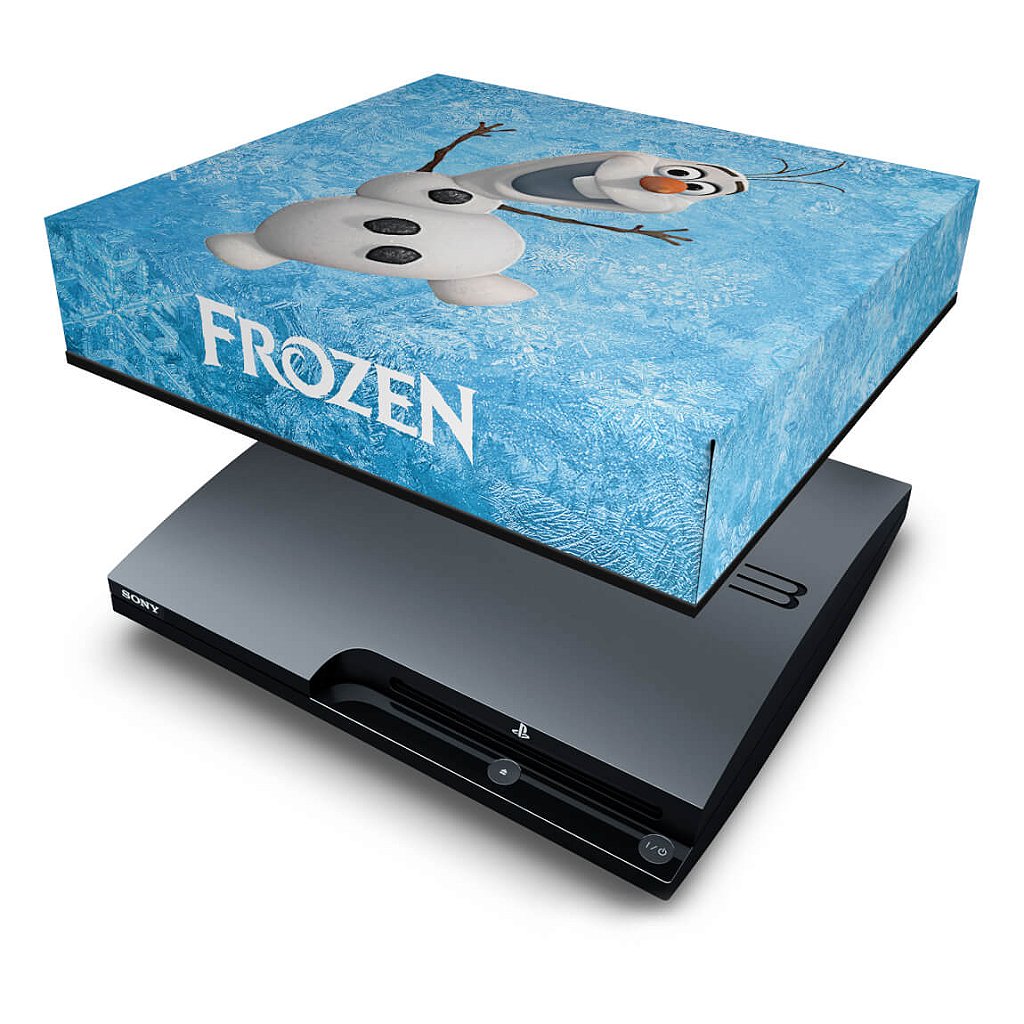 PS3 Super Slim Capa Anti Poeira - Frozen - Pop Arte Skins