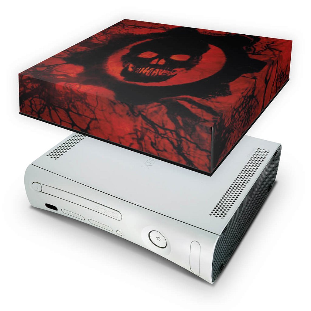 Equipe seu Xbox 360 com um case de Gears of War 3