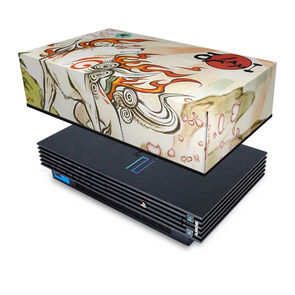 PS2 Slim Capa Anti Poeira - GTA San Andreas - Pop Arte Skins