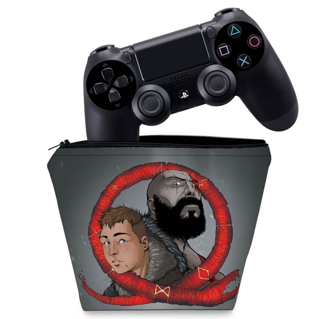 Capa PS3 Controle Case - God Of War 3 #2 - Pop Arte Skins