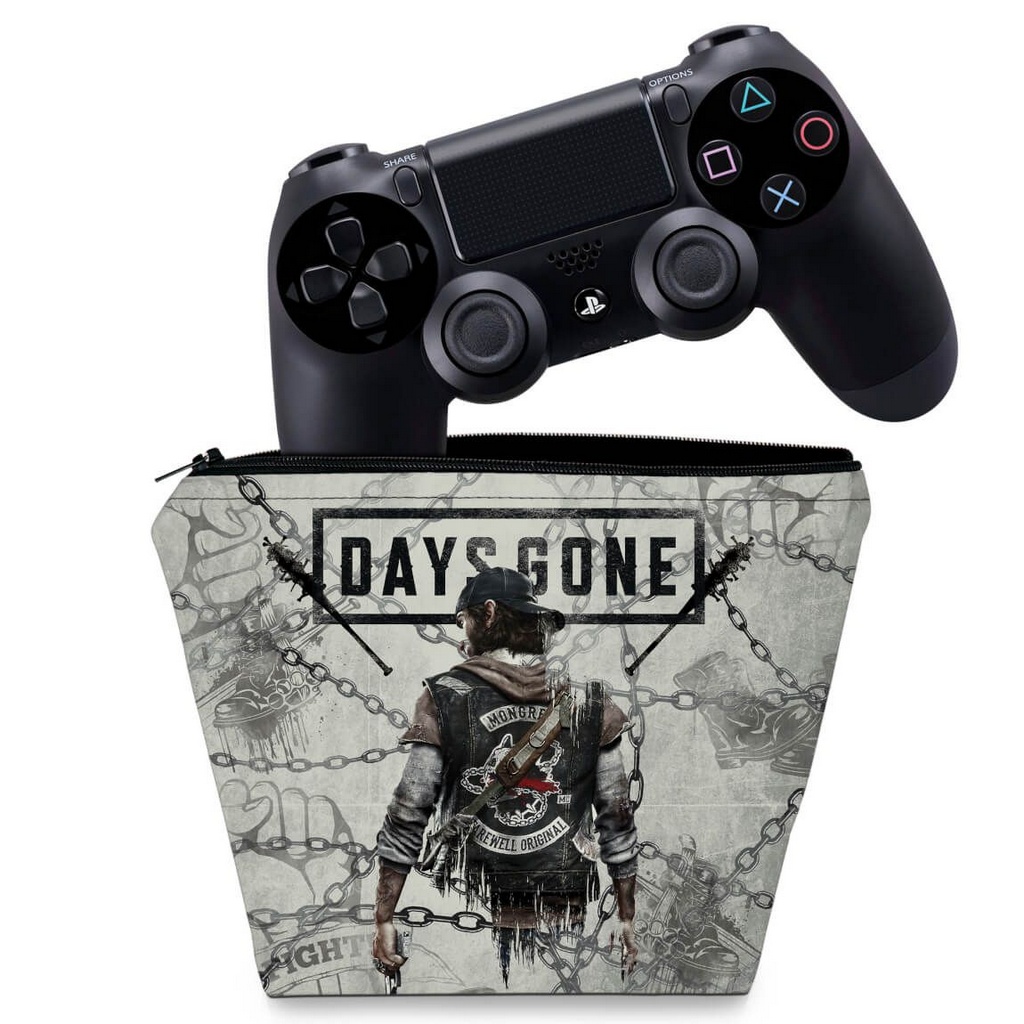 KIT PS5 Capa e Case Controle - Days Gone - Pop Arte Skins