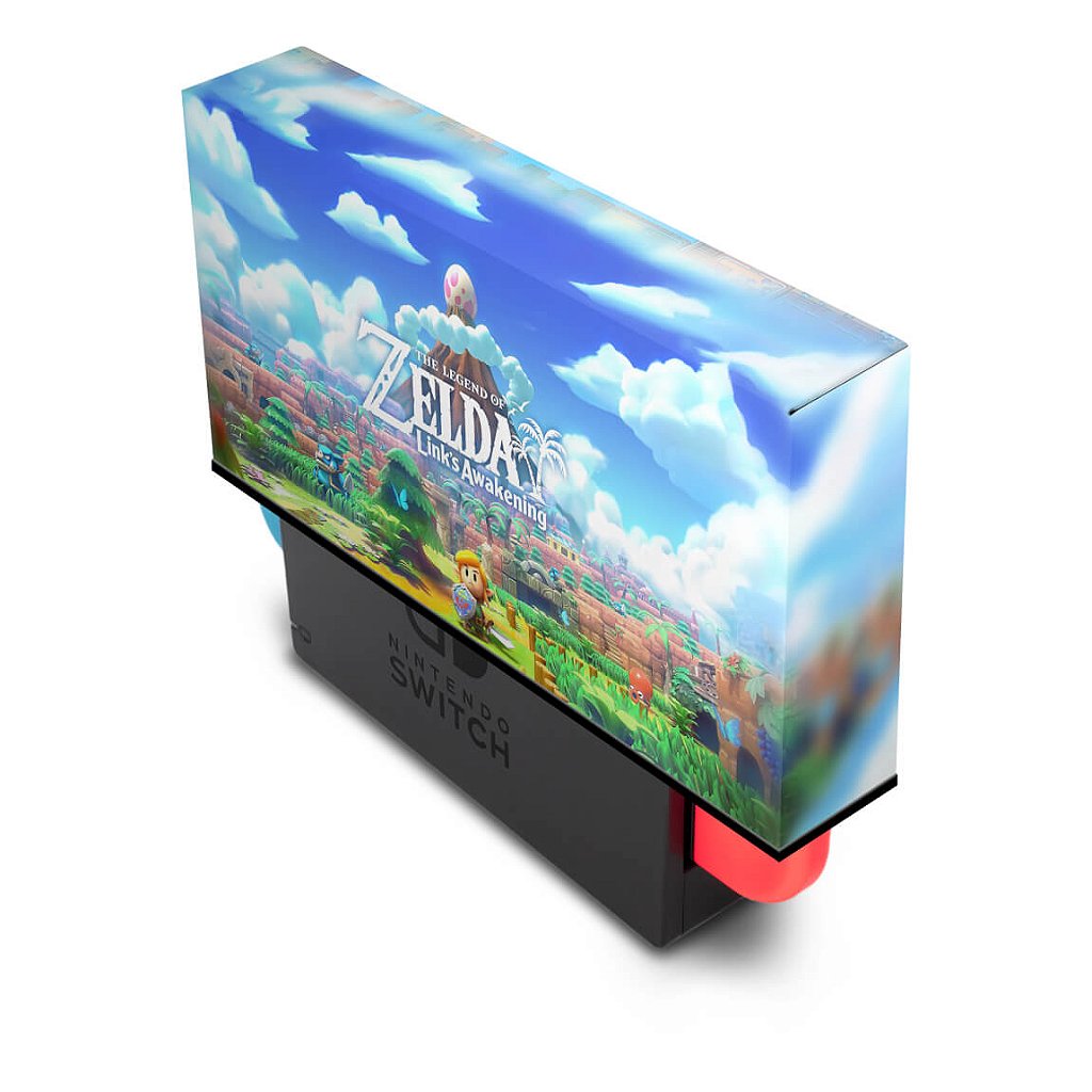 KIT Nintendo Switch Skin e Capa Anti Poeira - Zelda Ocarina Of Time - Pop  Arte Skins