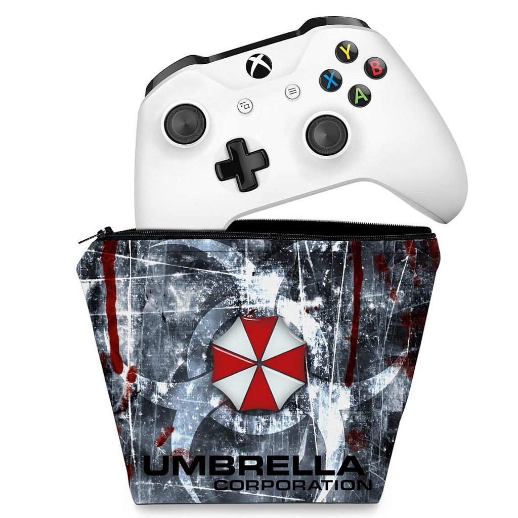 Capa Xbox One S Slim Anti Poeira - Resident Evil 2 Remake