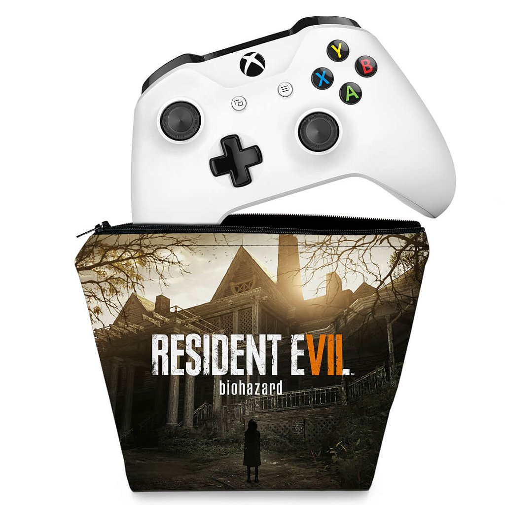 Adesivo Compatível Xbox One Slim X Controle Skin - Resident Evil 4