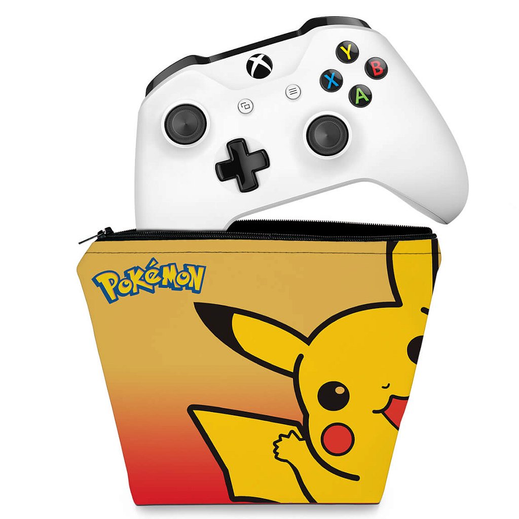 Capa Case e Skin Adesivo Xbox One Slim X Controle - Pokemon Charmander em  Promoção na Americanas