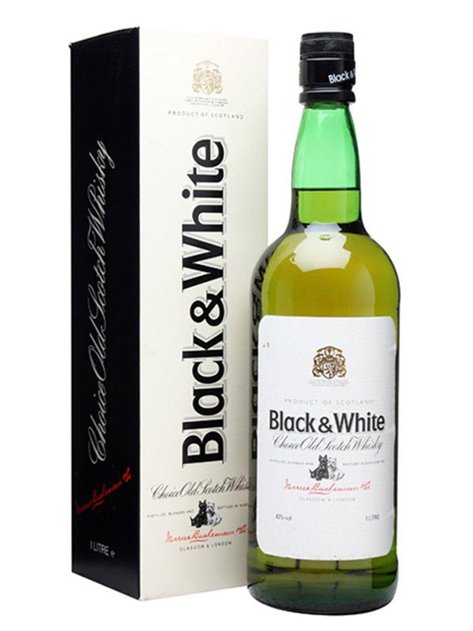 Whisky Black & White - Adega Prime