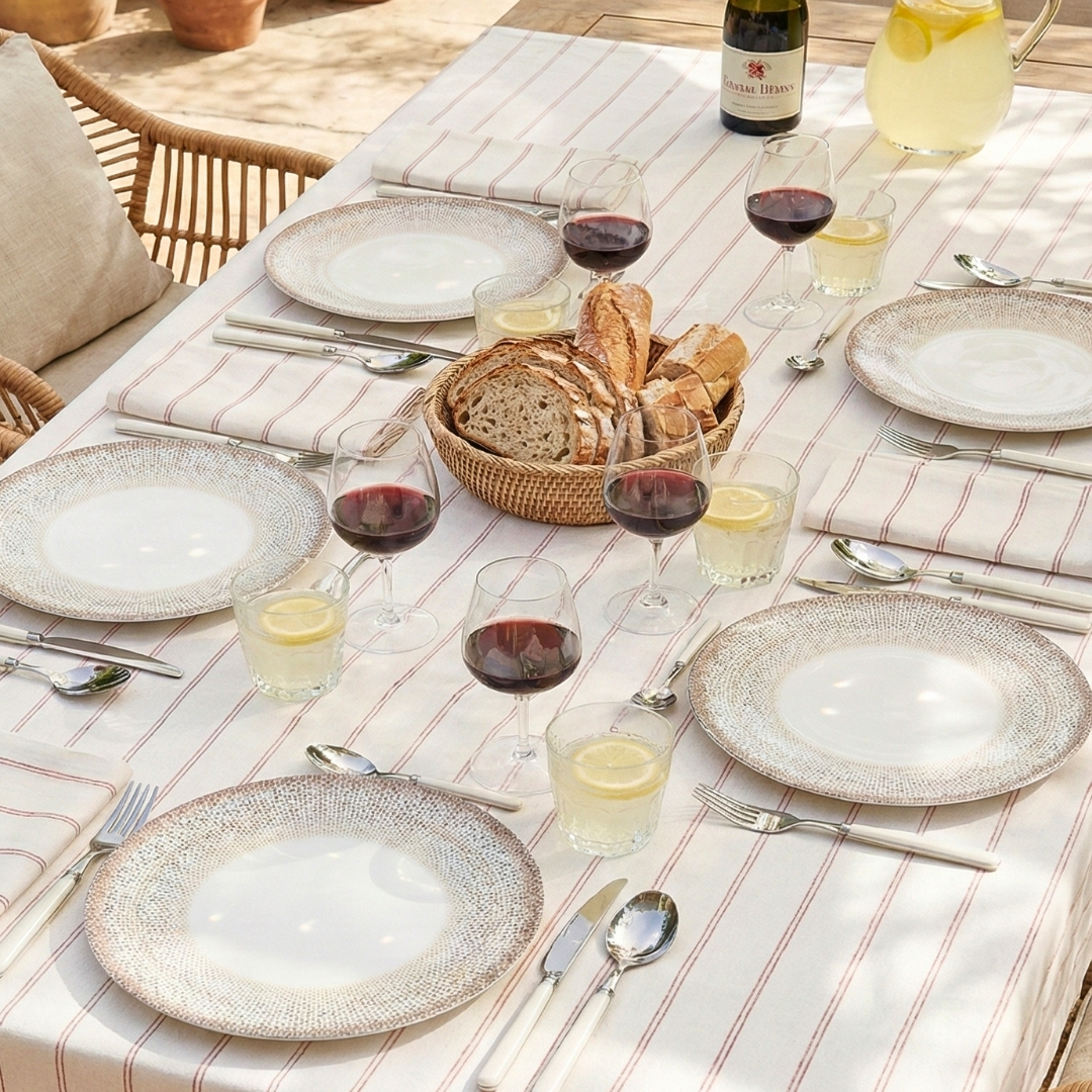 Jogo de pratos rasos cerâmica aparelho de jantar