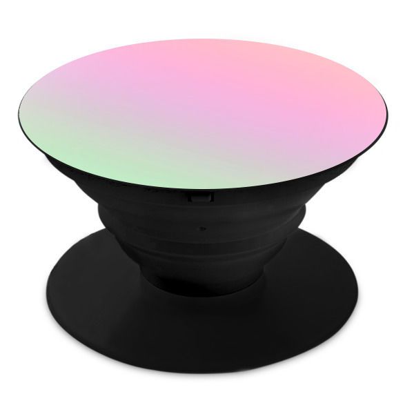 Pop Socket Holográfico Preto | Refletivo - CarreGo Atacadista