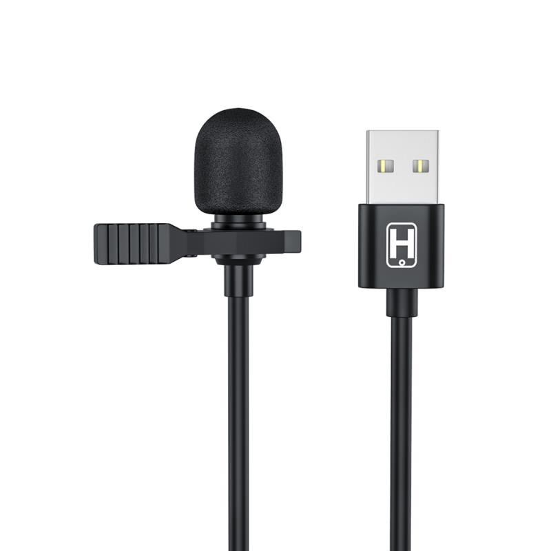 Microfone De Lapela USB Tipo C Lightning | Hrebos - CarreGo Atacadista