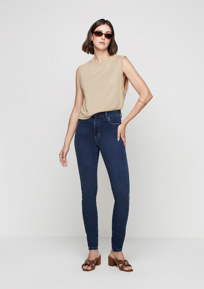 Calça jeans cheap feminina dzarm