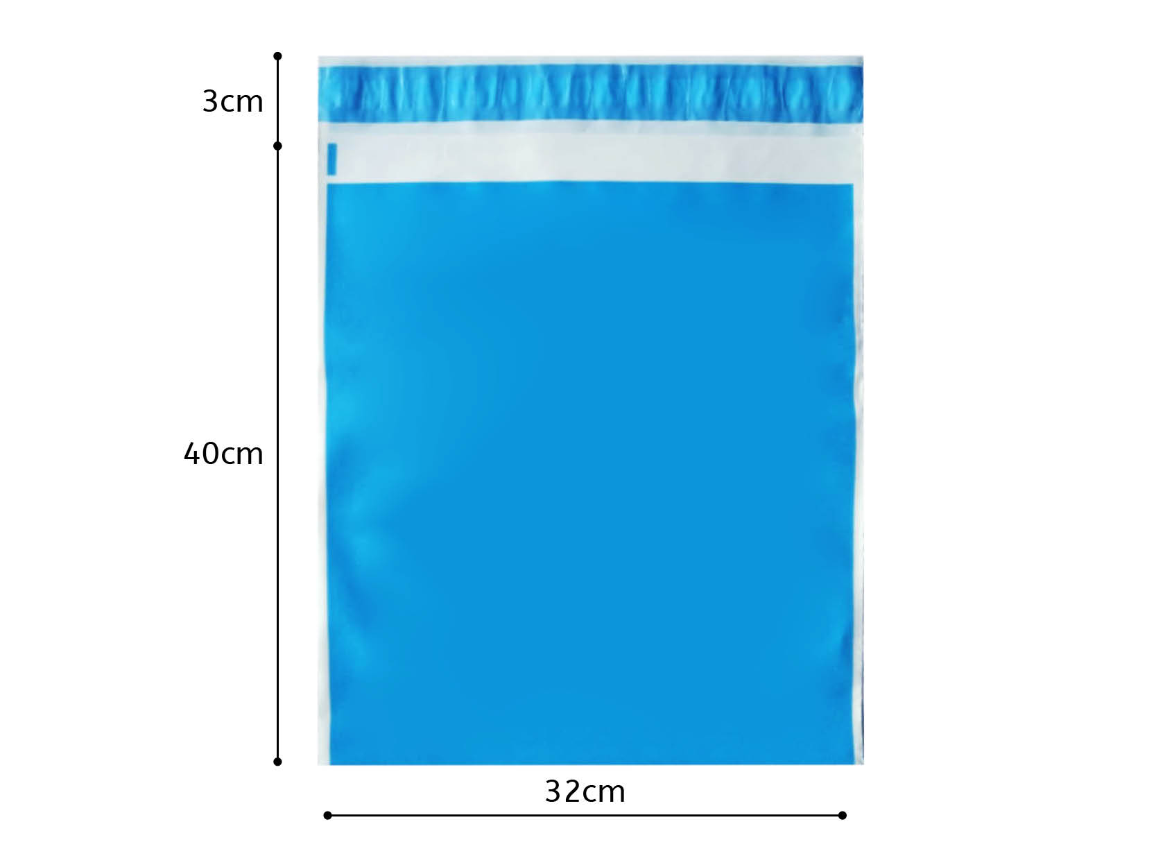 Comprar Envelope de Segurança 32x40 Colorido (Azul Claro) - Prisma  Embalagens Gráficas