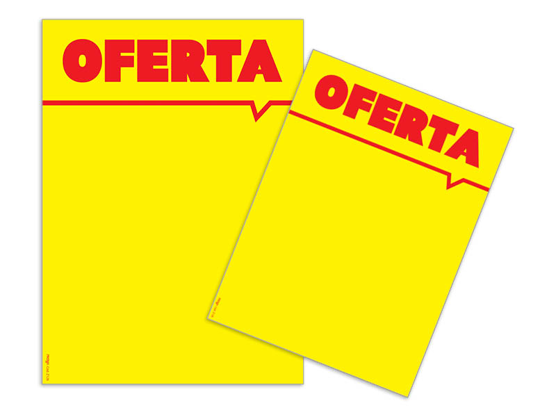 Kit de Cartazes de Oferta - 20 unidades - K11