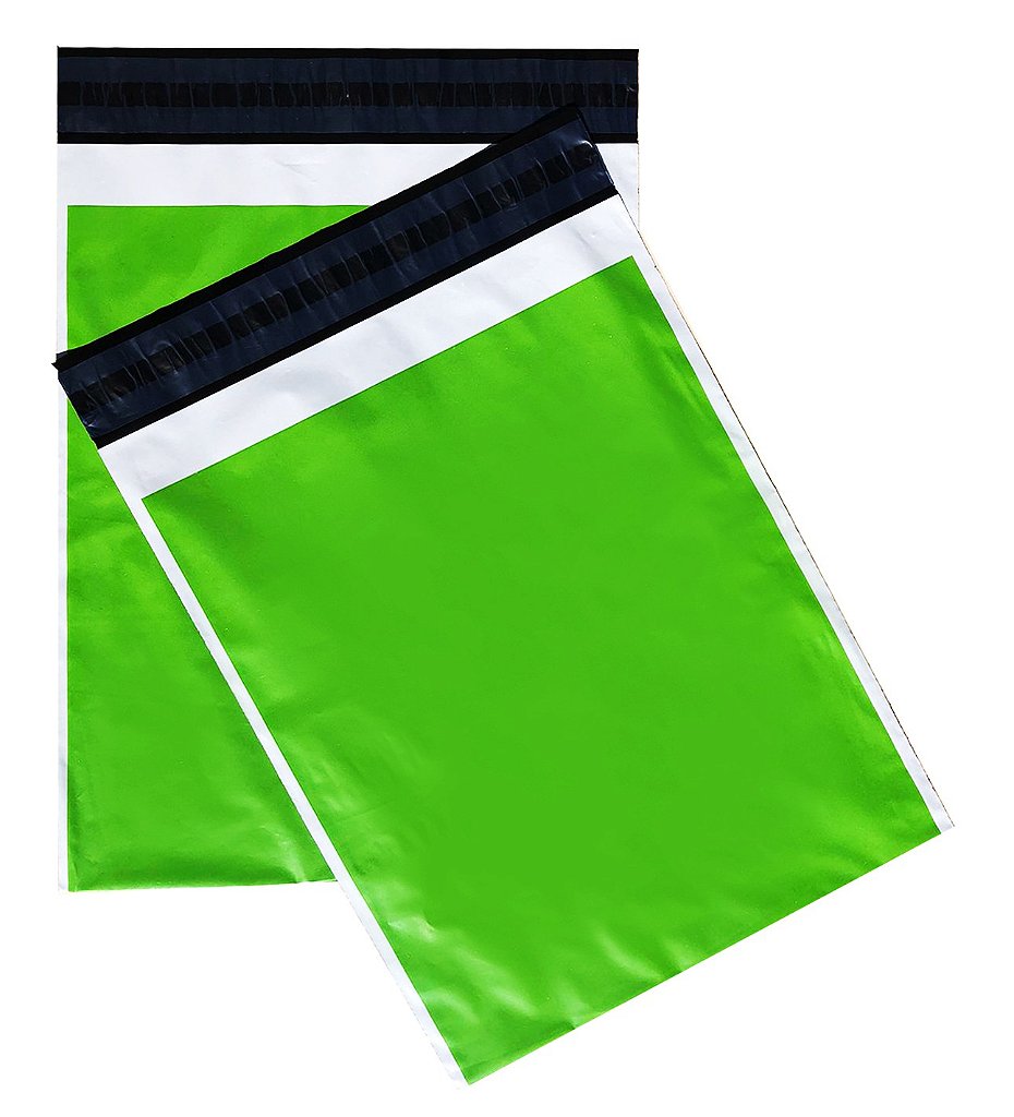 Envelope de Segurança 26x36 Colorido (Verde) - Prisma Embalagens Gráficas