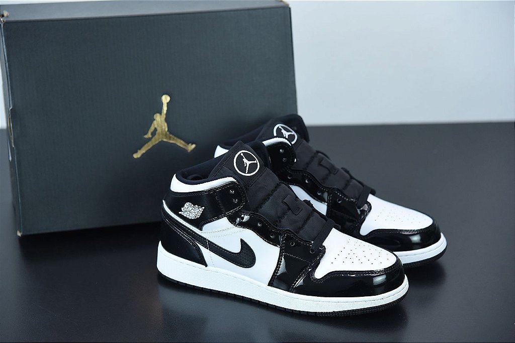 jordan 1 mid fibra de carbono