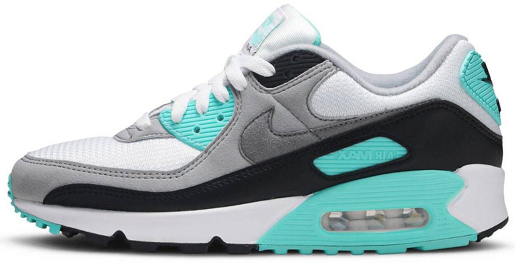 air max 90 turquoise feminino