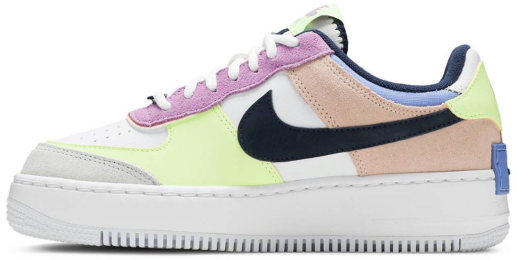tenis nike air force 1 shadow arctic punch feminino