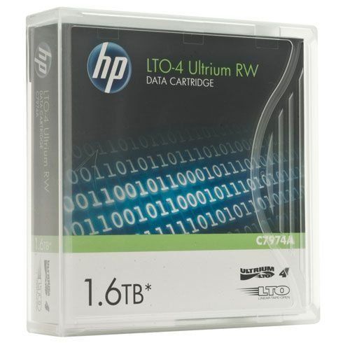 Fita LTO 4 HP Ultrium C7974A (800/1.6TB) - LTO Ultrium
