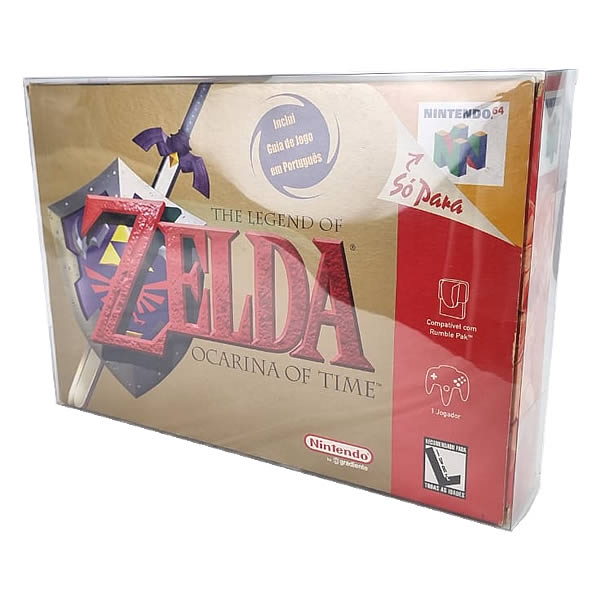 Protetor Jogos Zelda Ocarina Zelda Majoras Star Wars Racer BigBox