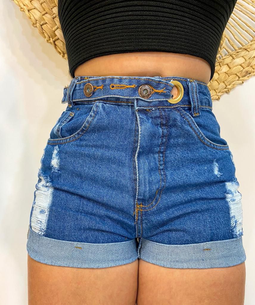 Shorts jeans na moda Clearance