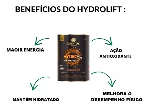 Eletrólitos Hydrolift 30 Sticks - Essential Nutrition