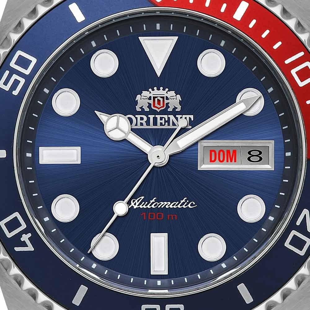 Relógio Orient Masculino Automático F49SS026NH Submariner Pepsi