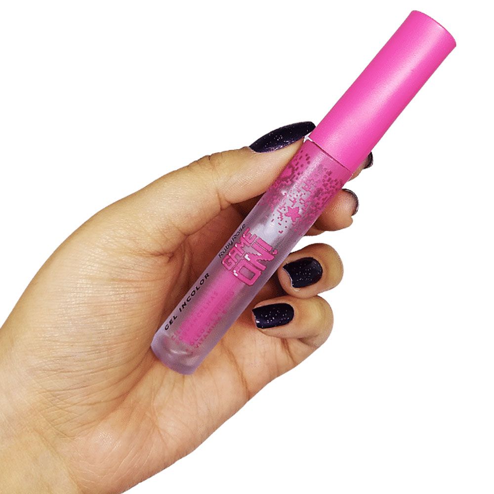 Gel Incolor Cílios + Sobrancelhas Game On Ruby Rose HB-509