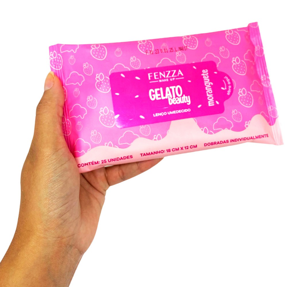 Lenço Facial Gelato Beauty Fenzza | Fornecedor Make Atacado
