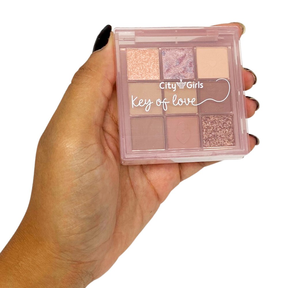 Paleta de Sombras City Girls | Fornecedor Barato de Maquiagem