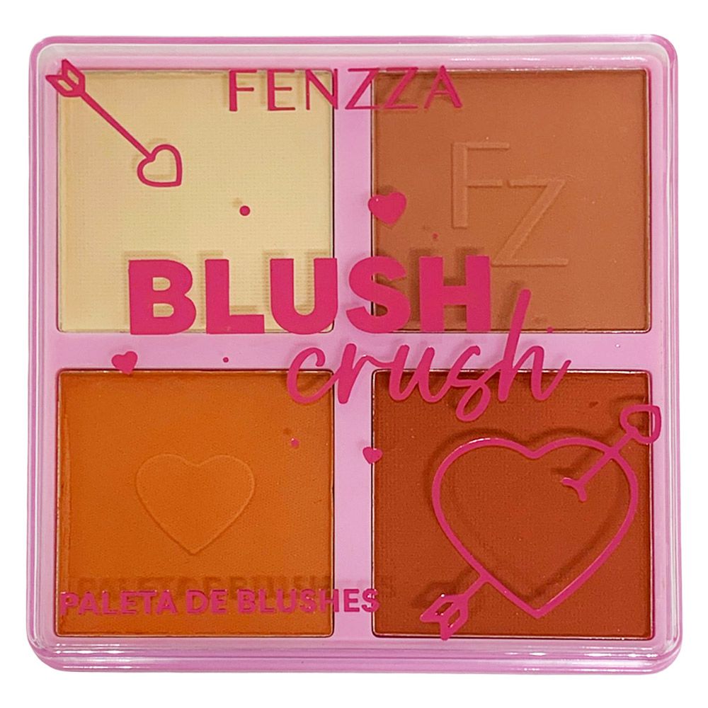 Paleta de Blush Crush Fenzza | Maquiagem Barata para Revenda